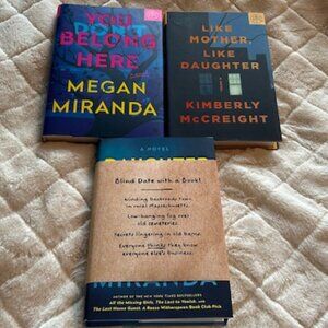 Three Hardcover Fiction Books